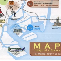 Overview map of Tokyo